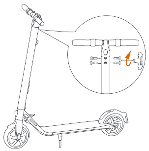 Montaje de tu KickScooter - Paso 3