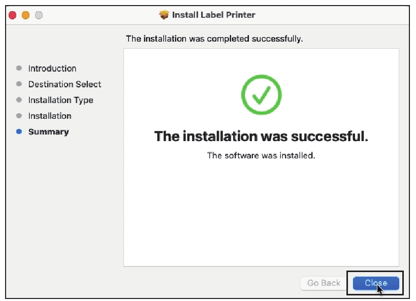 macOS - Instalaci&oacute;n del controlador - Paso 1