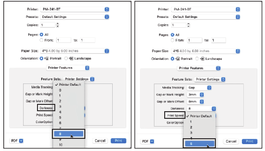 macOS - Configuraci&oacute;n de la impresora - Paso 10