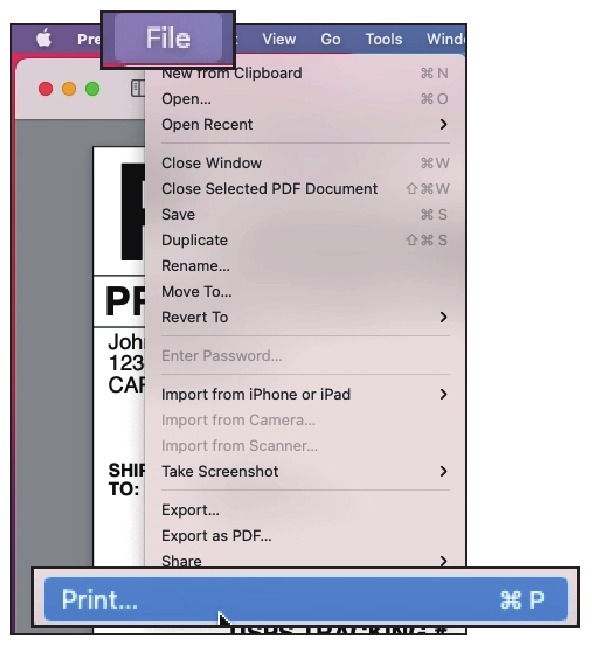 macOS - Configuraci&oacute;n de la impresora - Paso 2