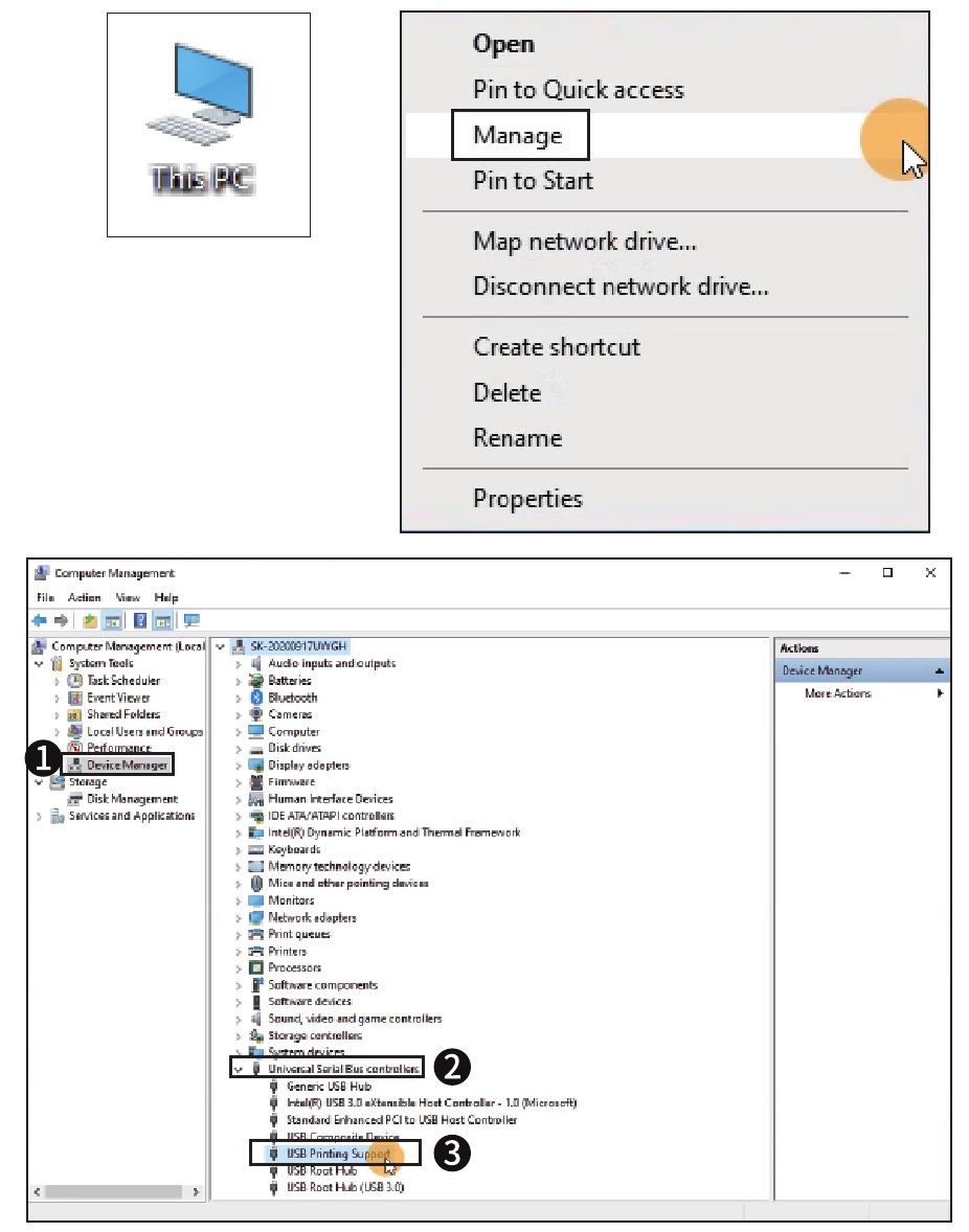 Soluci&oacute;n para no encontrar la impresora (Windows) - Paso 5