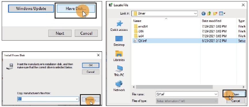 Soluci&oacute;n para no encontrar la impresora (Windows) - Paso 8
