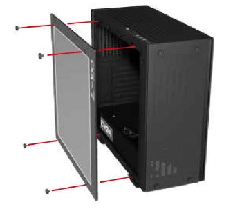 Extracci&oacute;n del panel frontal
