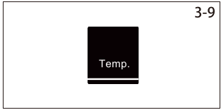 Panel de control - Uso del bot&oacute;n de funci&oacute;n Temperatura