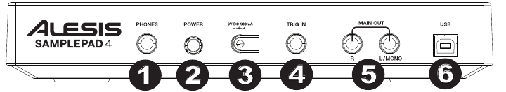 Panel trasero