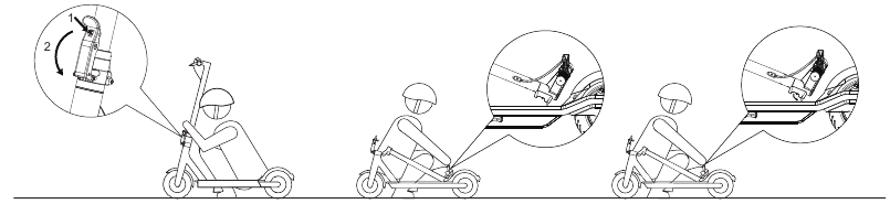 Plegado y transporte - Paso 1