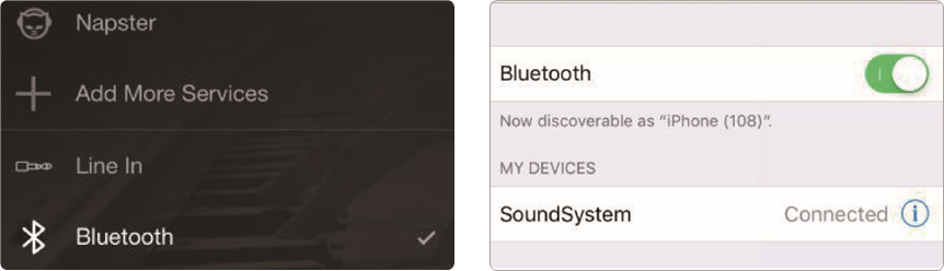 Emparejamiento Bluetooth
