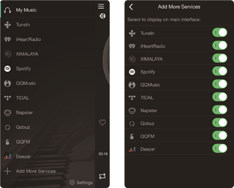 Servicios de streaming