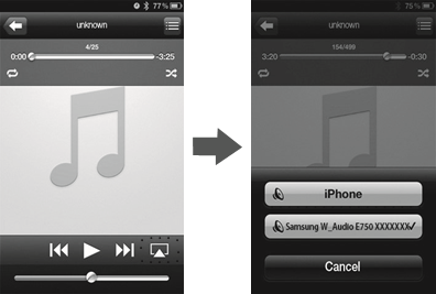 USO DEL MODO AIRPLAY Y ALLSHARE PLAY - Paso 1