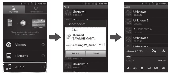 USO DEL MODO AIRPLAY Y ALLSHARE PLAY - Paso 2