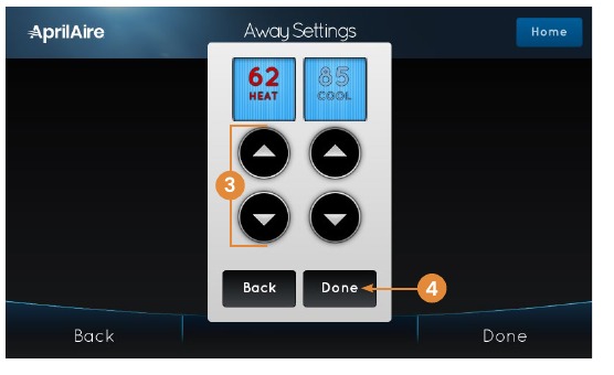 AWAY BUTTON - Paso 3
