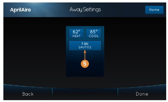 AWAY BUTTON - Paso 4