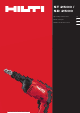 Hilti SD 2500 Manual De Instrucciones