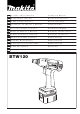 Makita BTW120 Manual De Instrucciones
