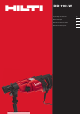 Hilti DD 110-W Manual De Instrucciones