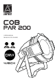 LIGHTSIDE COB PAR 200 Manual De Usuario