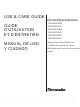 Thermador T24UW820RS Manual De Uso Y Cuidado