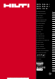Hilti SFL 36-A Manual De Instrucciones