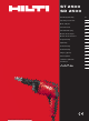 Hilti SD 2500 Manual De Instrucciones