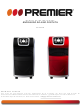 Premier CR-4823R Manual De Instrucciones