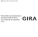 Gira 0390 Serie Manual De Instrucciones
