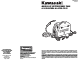 Kawasaki 840641 Manual De Instrucciones