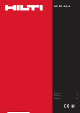 Hilti SF BT 22-A Manual De Instrucciones Original