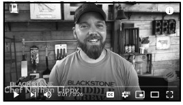 V&iacute;deo de c&oacute;mo curar una plancha Blackstone nueva