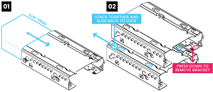 INSTALACI&Oacute;N DEL HDD DE 3,5 - Paso 1