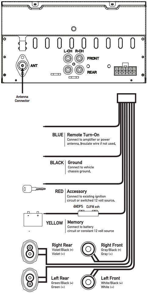 INSTALACI&Oacute;N - Diagrama de cableado