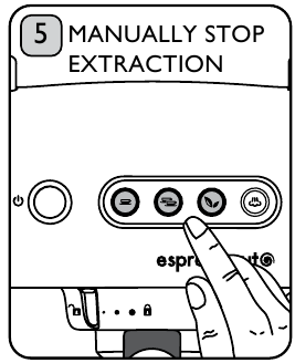 Detenci&oacute;n de la extracci&oacute;n