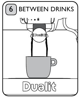 Dispensaci&oacute;n de agua entre caf&eacute; y t&eacute;