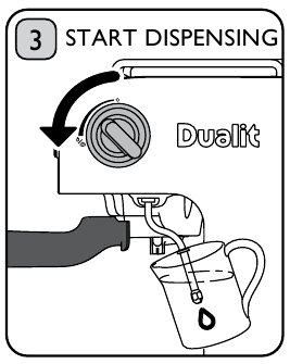 Dispensaci&oacute;n de agua caliente