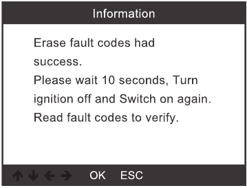 Borrar todos los c&oacute;digos de error del sistema - Paso 2