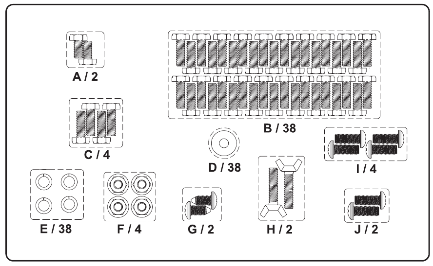 Diagrama de piezas