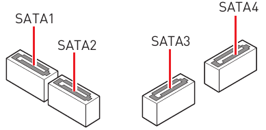 Conectores SATA 6Gb/s
