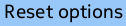 icono de restablecer opciones