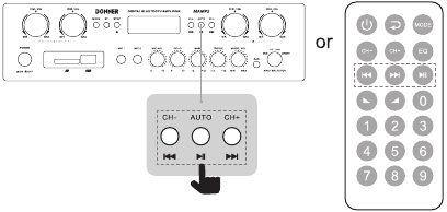 Funcionamiento del modo USB/SD - Paso 2