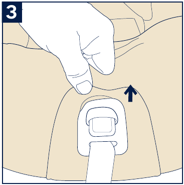 Retirada de la funda del asiento - Paso 3