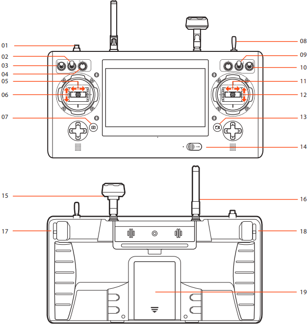 CONTROLES DE VUELO (MODO &Uacute;NICO) - DESCRIPCI&Oacute;N GENERAL DE LA ST16