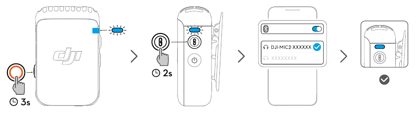 Conexi&oacute;n de un transmisor a un dispositivo Bluetooth