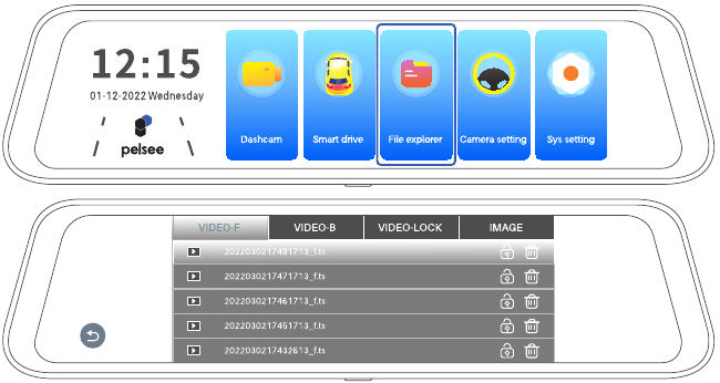 Comprobar y eliminar v&iacute;deos y fotos