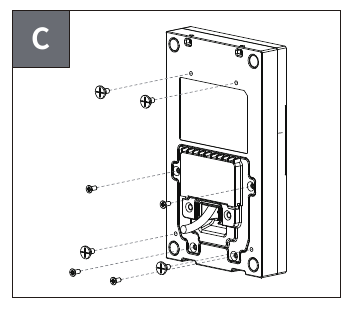 Instalaci&oacute;n de la unidad principal - Paso 3