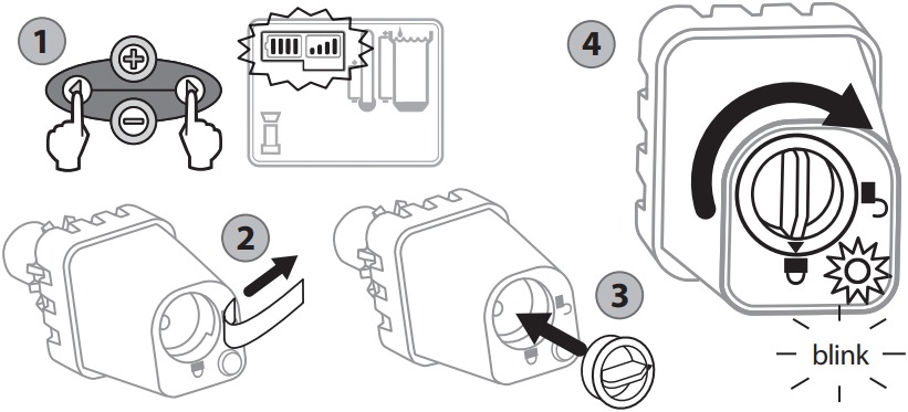 Emparejar la interfaz del programador y el sensor