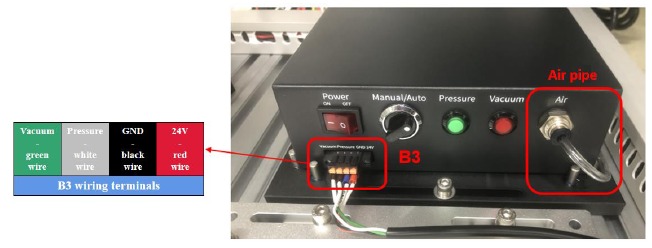Instalar la caja de la bomba de aire - Paso 2