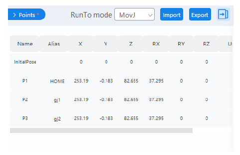 Ense&ntilde;ar puntos y ejecutar proyecto - Paso 2