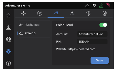 Impresi&oacute;n a trav&eacute;s de Polar Cloud - Paso 2