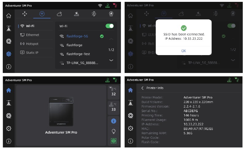 Impresi&oacute;n a trav&eacute;s de transferencia Wi-Fi