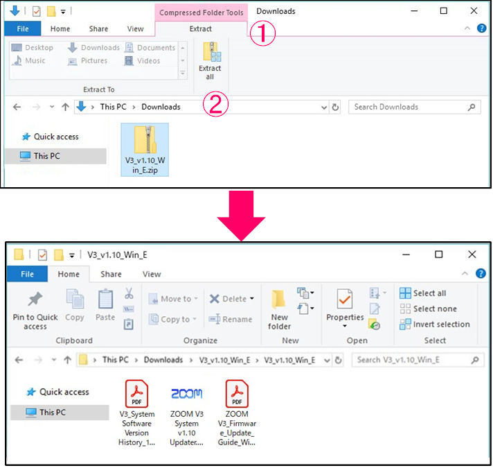 Extracci&oacute;n de archivos ZIP - Parte 1