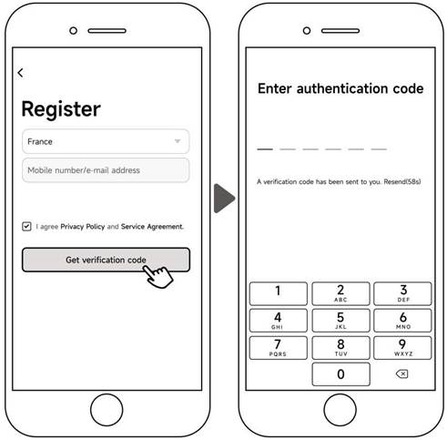 Registro de la cuenta